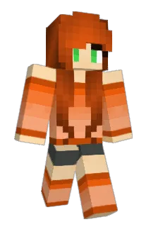 hazelhues Minecraft avatar full body