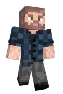 hazybadger Minecraft avatar full body