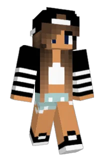 heartMIsoftball Minecraft avatar full body