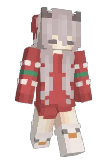 heartpurin Minecraft avatar full body