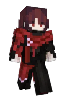 heartscope Minecraft avatar full body