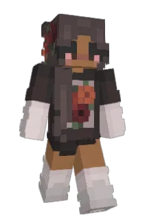 heartzluv Minecraft avatar full body