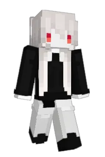 heartzpacing Minecraft avatar full body