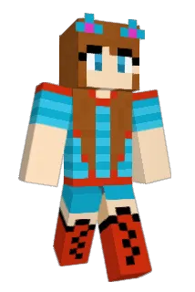 heavengates Minecraft avatar full body