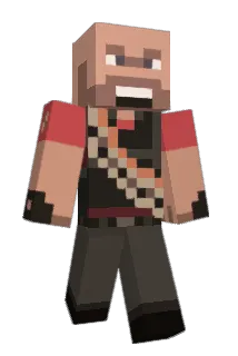 heavyweaponsTF2 Minecraft avatar full body