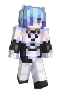 heisenting Minecraft avatar full body