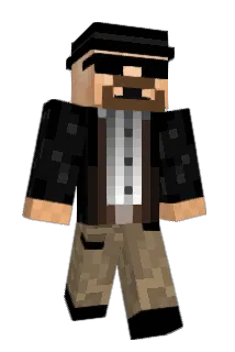 heishenberg Minecraft avatar full body