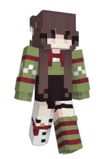 hellbabiee Minecraft avatar full body