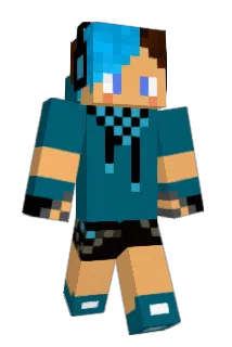 hellochaos Minecraft avatar full body