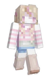 hellokhitty Minecraft avatar full body