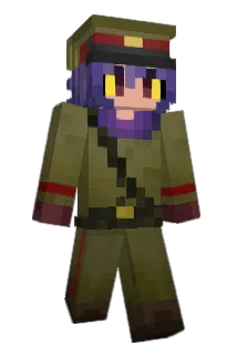 henior Minecraft avatar full body