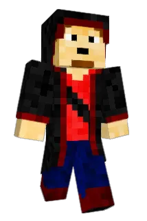 hermitwolf Minecraft avatar full body