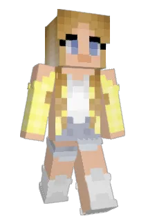 heyitscallie Minecraft avatar full body