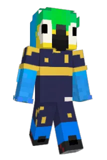 heyoutuber Minecraft avatar full body