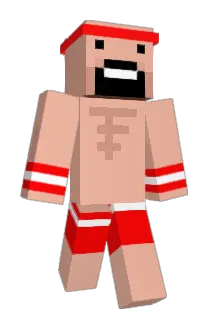 hidai_F Minecraft avatar full body