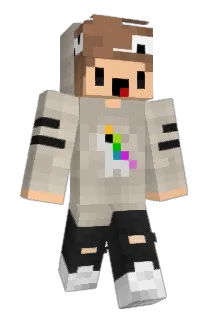 hiderali Minecraft avatar full body