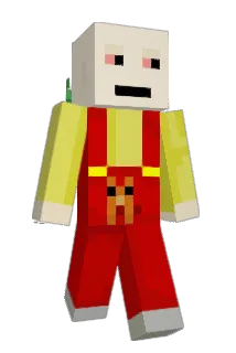 high_baby Minecraft avatar full body
