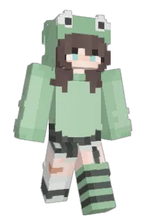 hiikatan Minecraft avatar full body
