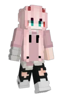 hinamorico Minecraft avatar full body