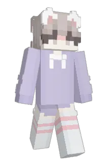 hinbon Minecraft avatar full body