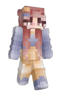 hipalette Minecraft avatar full body