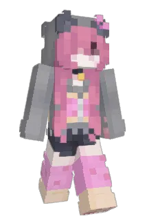 hkluv Minecraft avatar full body