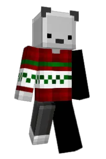 hlaa Minecraft avatar full body