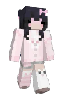 hllokitty Minecraft avatar full body