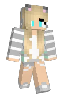 hollergurl Minecraft avatar full body