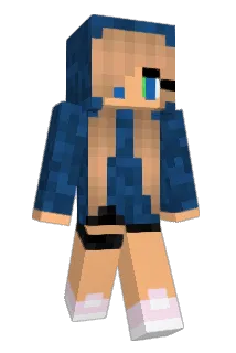 hollychatten Minecraft avatar full body