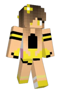 honey_queen Minecraft avatar full body