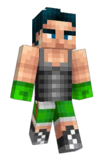 honeybadgerlab Minecraft avatar full body