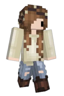 honeydewmelon Minecraft avatar full body