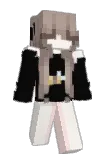 honeygirl Minecraft avatar full body