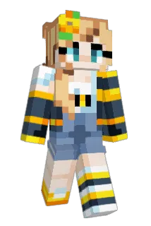 honeynutbeeswax Minecraft avatar full body