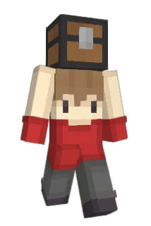 hoodeddefender Minecraft avatar full body