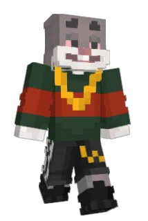 hoodfame Minecraft avatar full body