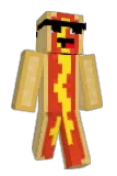 hotdogburger Minecraft avatar full body