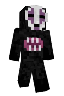 howelling Minecraft avatar full body