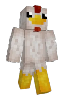 hrobka Minecraft avatar full body