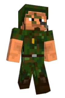 hstle Minecraft avatar full body