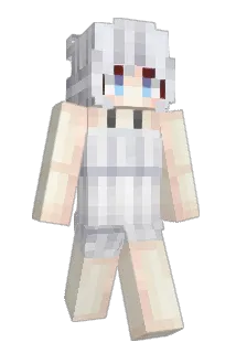 huanaing Minecraft avatar full body