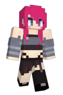 hubebe Minecraft avatar full body