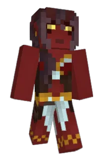 hugatiefling Minecraft avatar full body