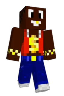 hunajainen Minecraft avatar full body