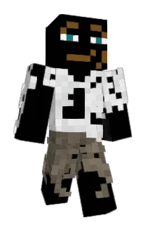 hungryblackchild Minecraft avatar full body