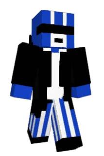 hunterbluebolt Minecraft avatar full body