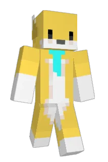 huntytwerk Minecraft avatar full body
