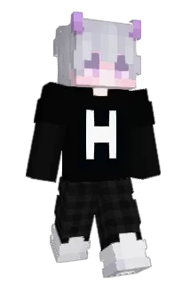 huskid Minecraft avatar full body