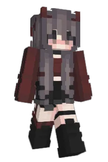 hxanako Minecraft avatar full body